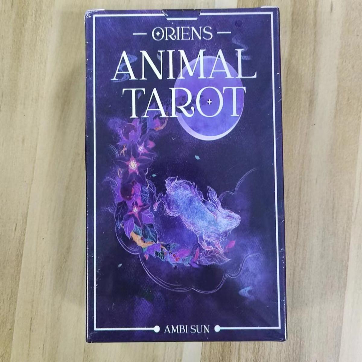 Tarot Deck With Guidebook - 12x7 cm Oriens Animal Tarot 78