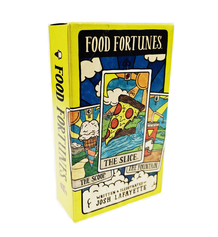Tarot Deck With Guidebook - Nowe 78. Ilustrowane karty do żywności