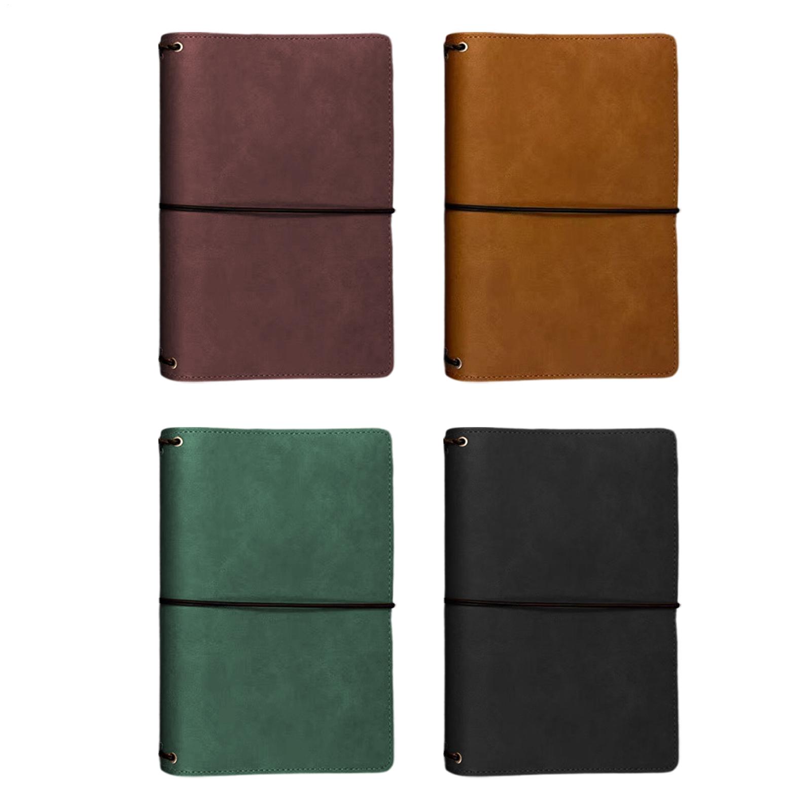 Vintage Leather Journal Notebook - Okładka na notatnik A5 z vintage'owej