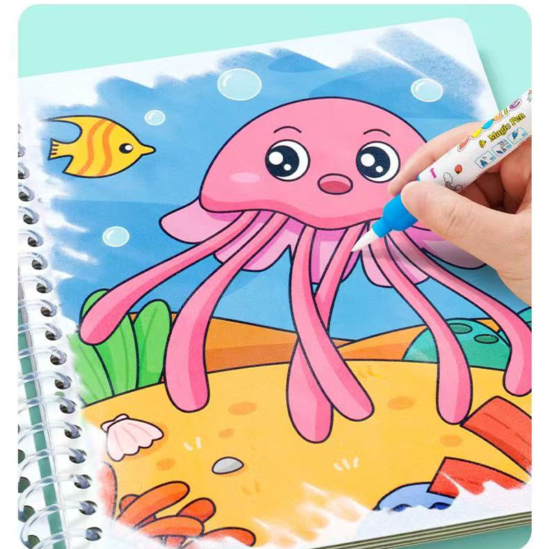Magiczna książeczka do rysowan – Reusable Water Magic Coloring Book recenzja i cena