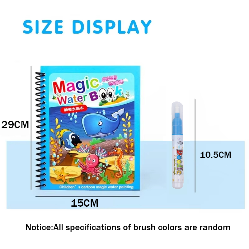 Magiczna książeczka do malowan – Reusable Water Magic Coloring Book recenzja i cena