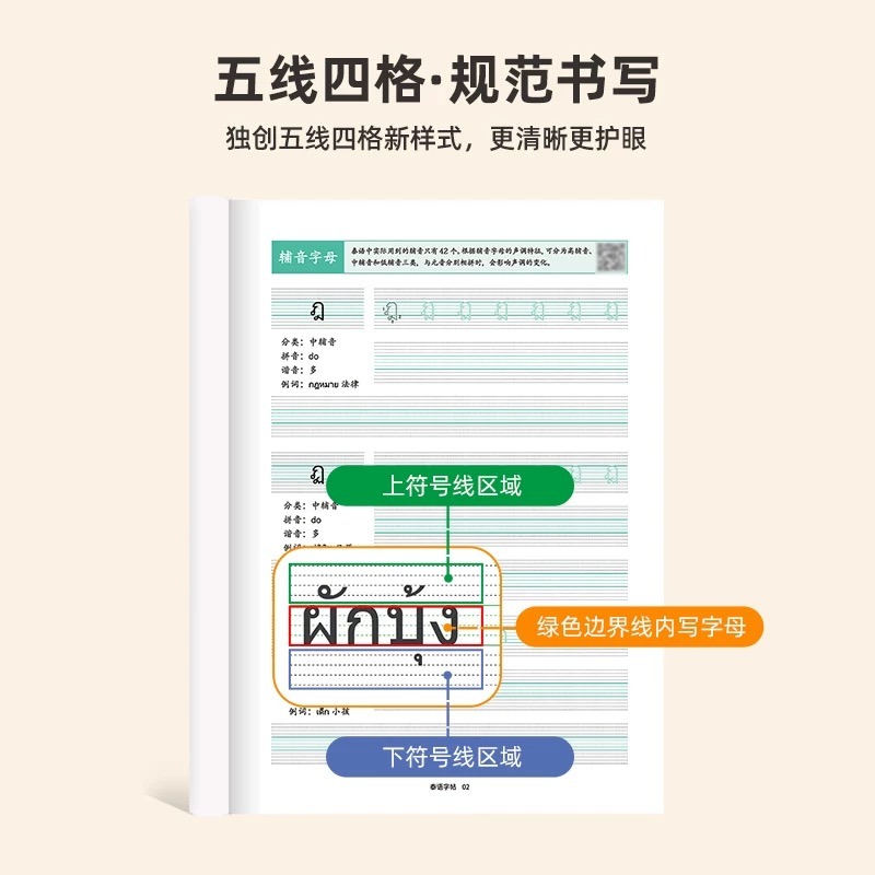 Książka do ćwiczeń pisania po  – Chinese Calligraphy Practice Book recenzja i cena