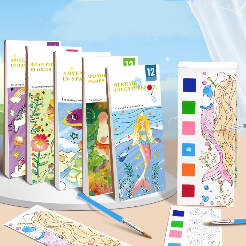 Bview Art Magic Water-Activate – Reusable Water Magic Coloring Book recenzja i cena