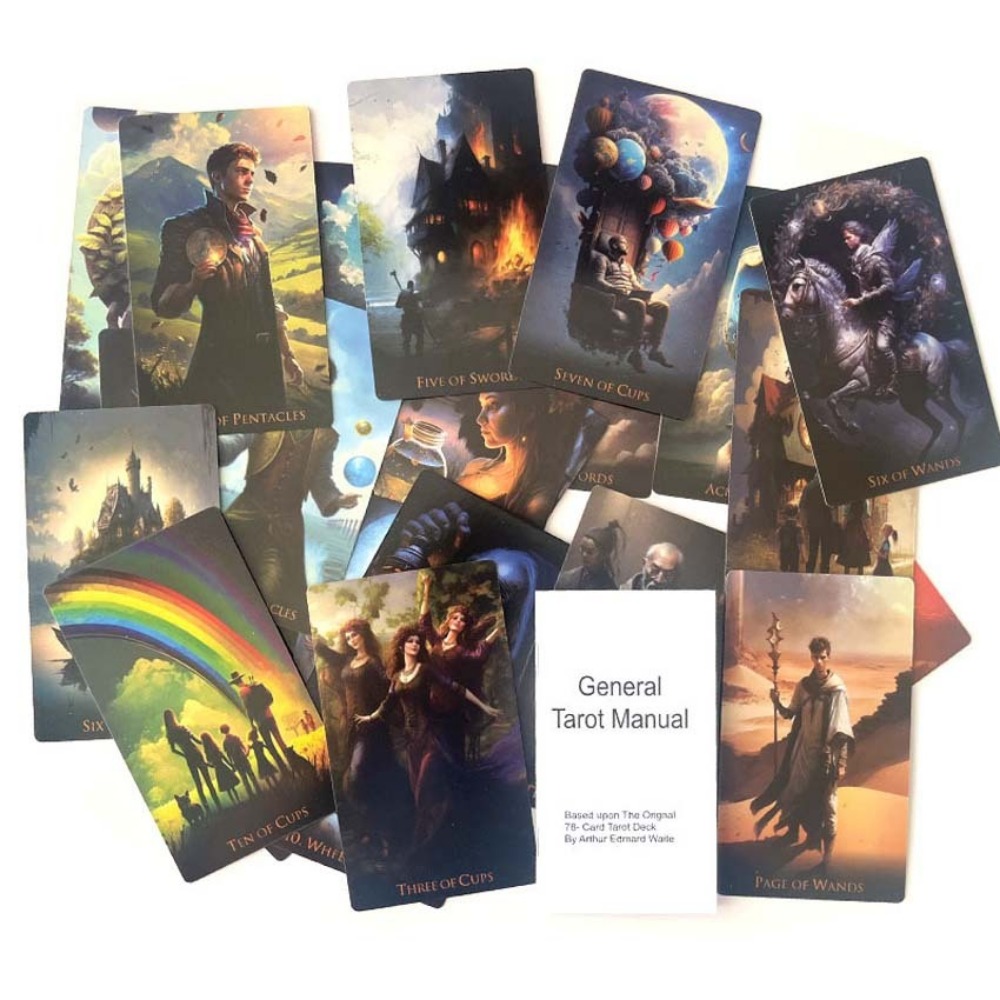 12 * 7 cm Dziwny świat Tarot 7 – Tarot Deck With Guidebook recenzja i cena
