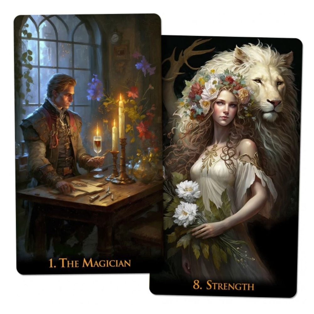 12 * 7 cm Dziwny świat Tarot 7 – Tarot Deck With Guidebook recenzja i cena
