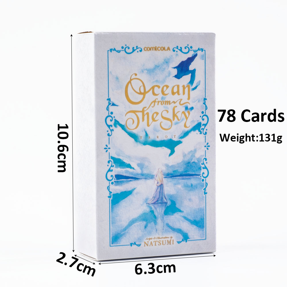 Ręcznie malowana kolorowana ka – Tarot Deck With Guidebook recenzja i cena