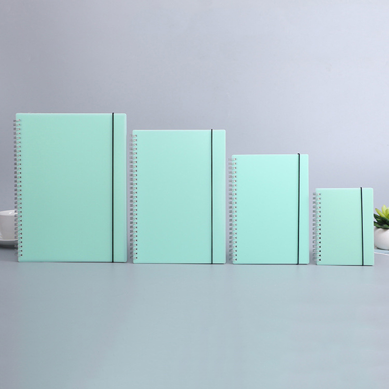 A6 A5 B5 A4 Zielony Notatnik S – A5 Spiral Dotted Grid Notebook recenzja i cena