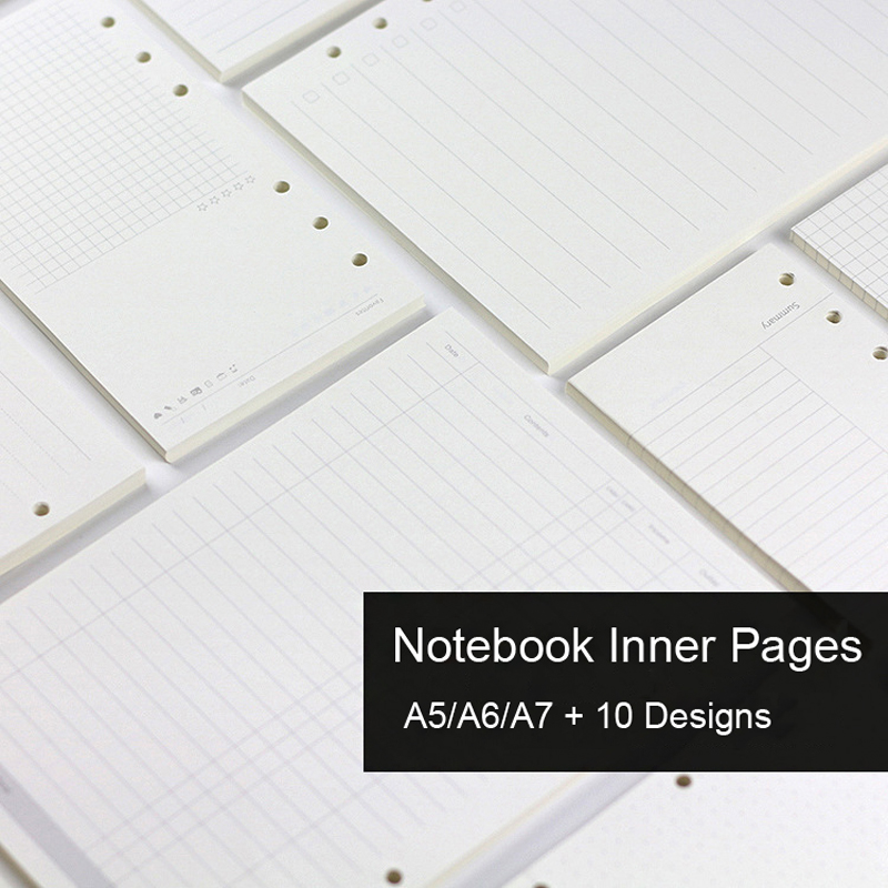 45 arkuszy A5 A6A7 Luźne kartk – A5 Spiral Dotted Grid Notebook recenzja i cena