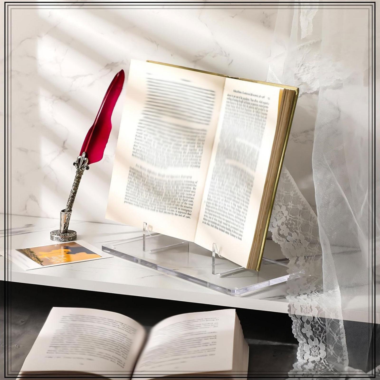 Stojak ekspozycyjny akrylowy p – Clear Acrylic Book Stand Holder recenzja i cena