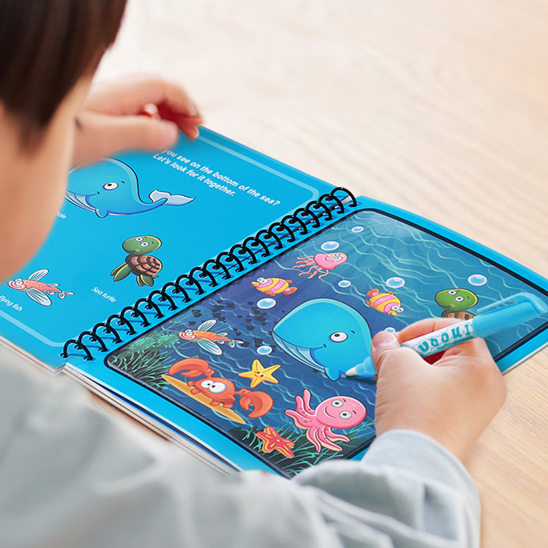 Magiczna Książeczka do Rysowan – Reusable Water Magic Coloring Book recenzja i cena