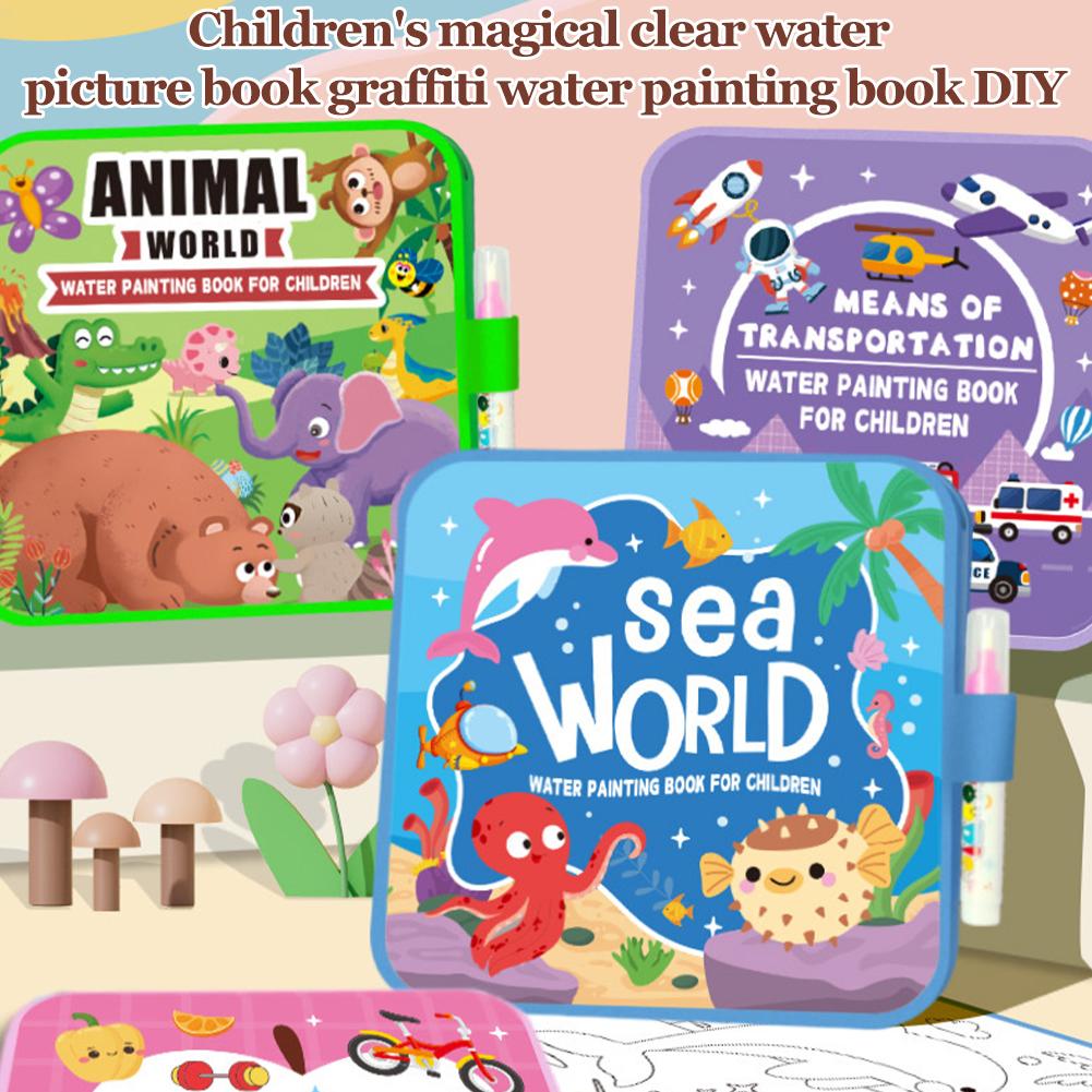 Składana książeczka do malowan – Reusable Water Magic Coloring Book recenzja i cena