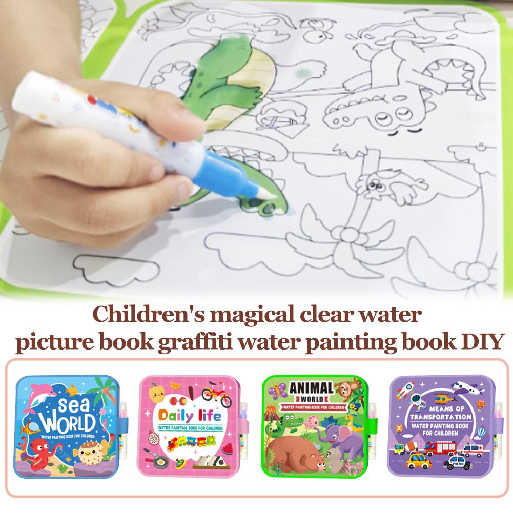 Składana książeczka do malowan – Reusable Water Magic Coloring Book recenzja i cena