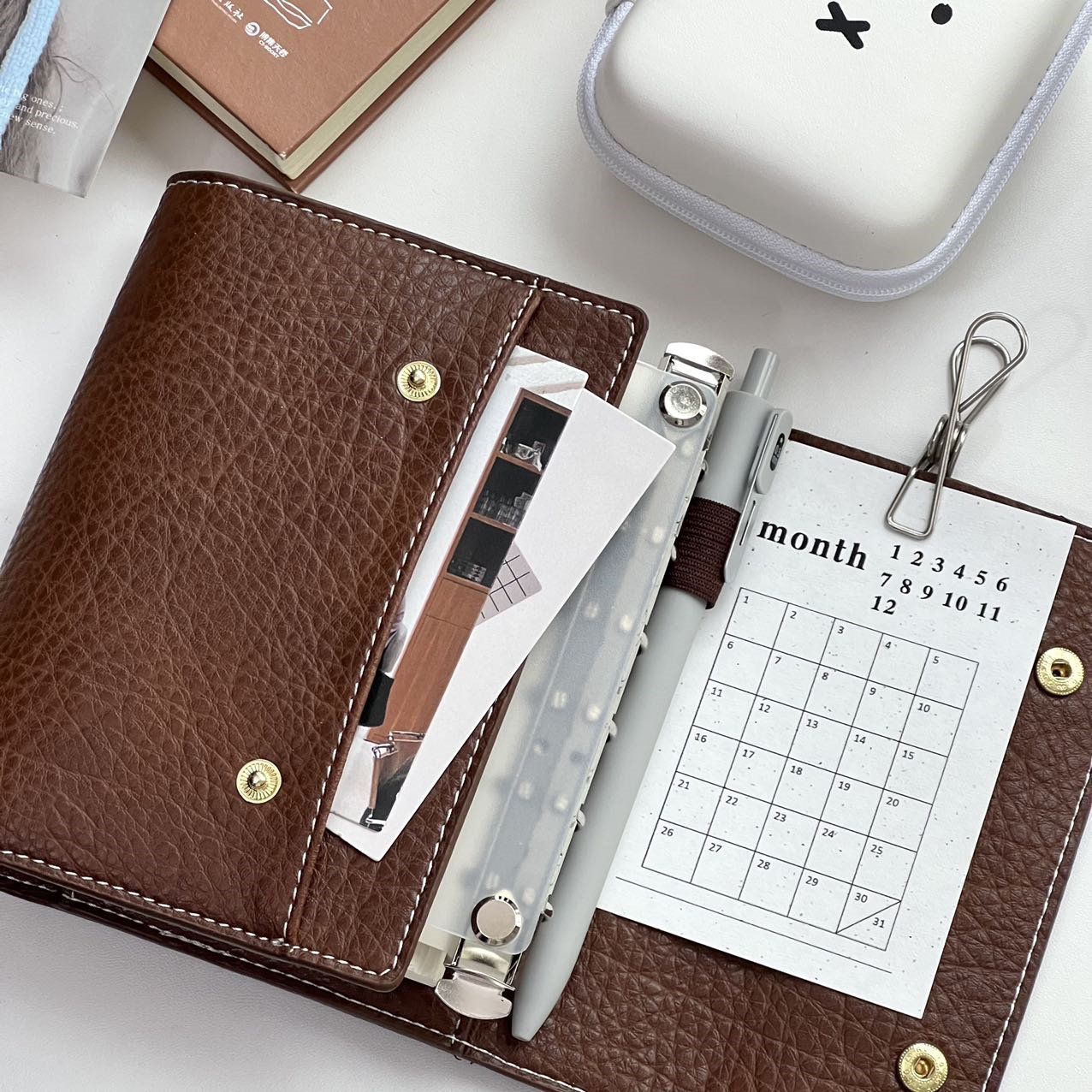 A7 Trójdzielny Notatnik Retro  – Vintage Leather Journal Notebook recenzja i cena