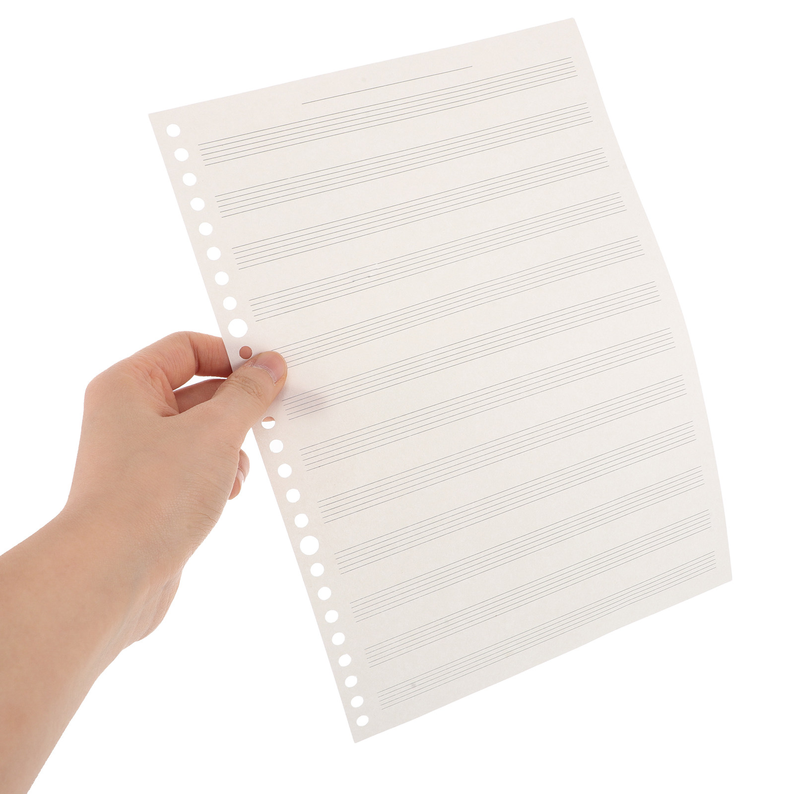 Notatnik na nuty gitarowe, pap – Blank Sheet Music Notebook recenzja i cena