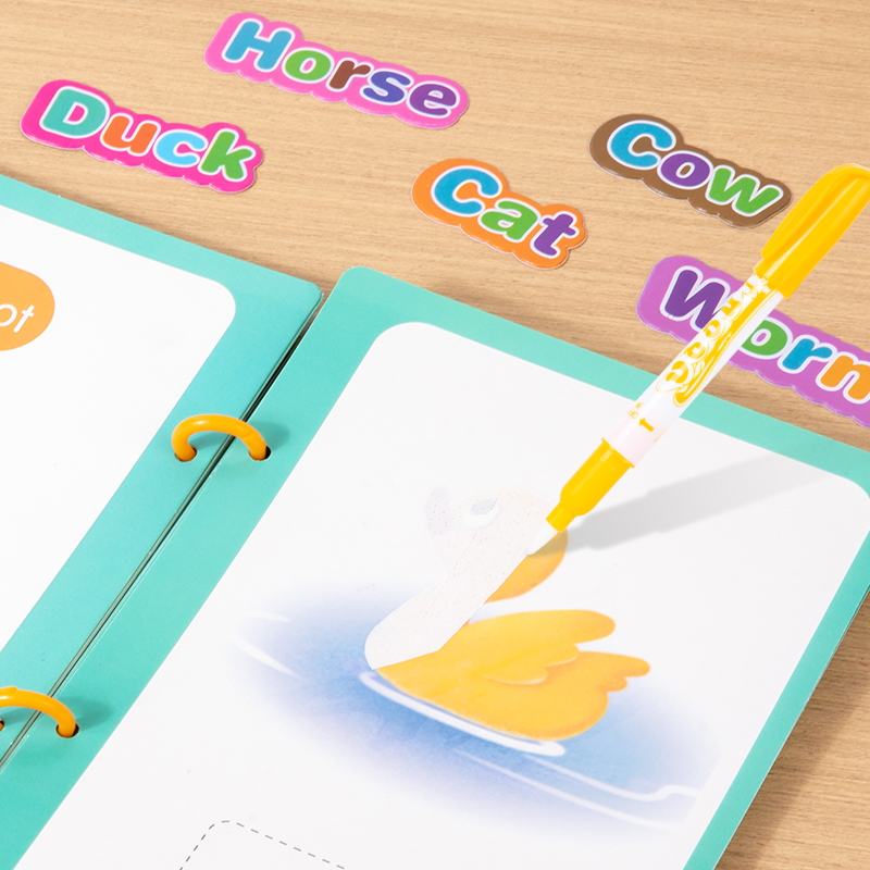 Zabawki do wczesnej edukacji d – Reusable Water Magic Coloring Book recenzja i cena